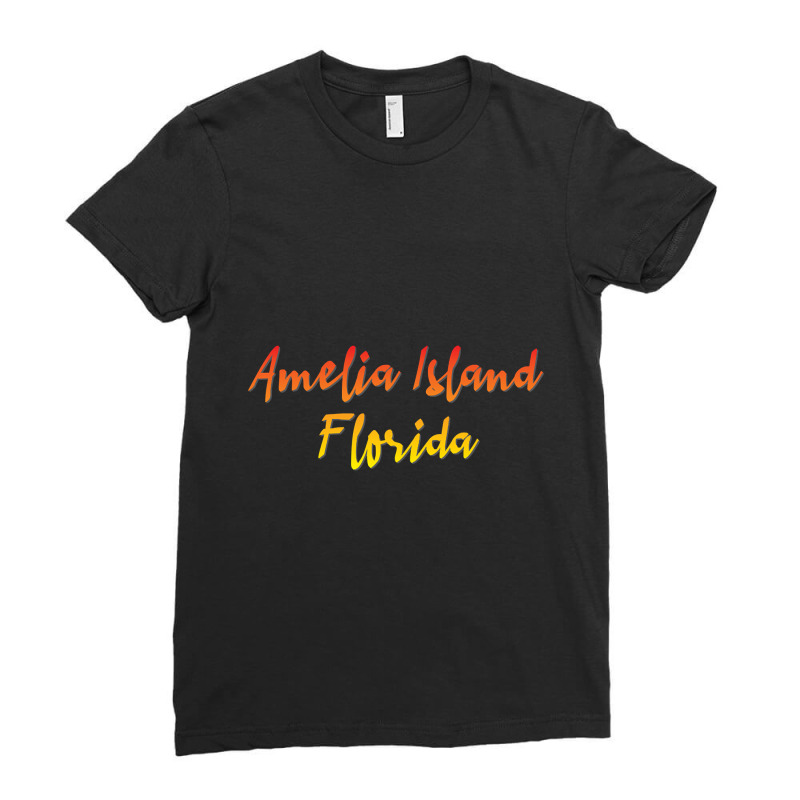 Amelia Island Florida Ladies Fitted T-Shirt by stumbledfeatures425 | Artistshot