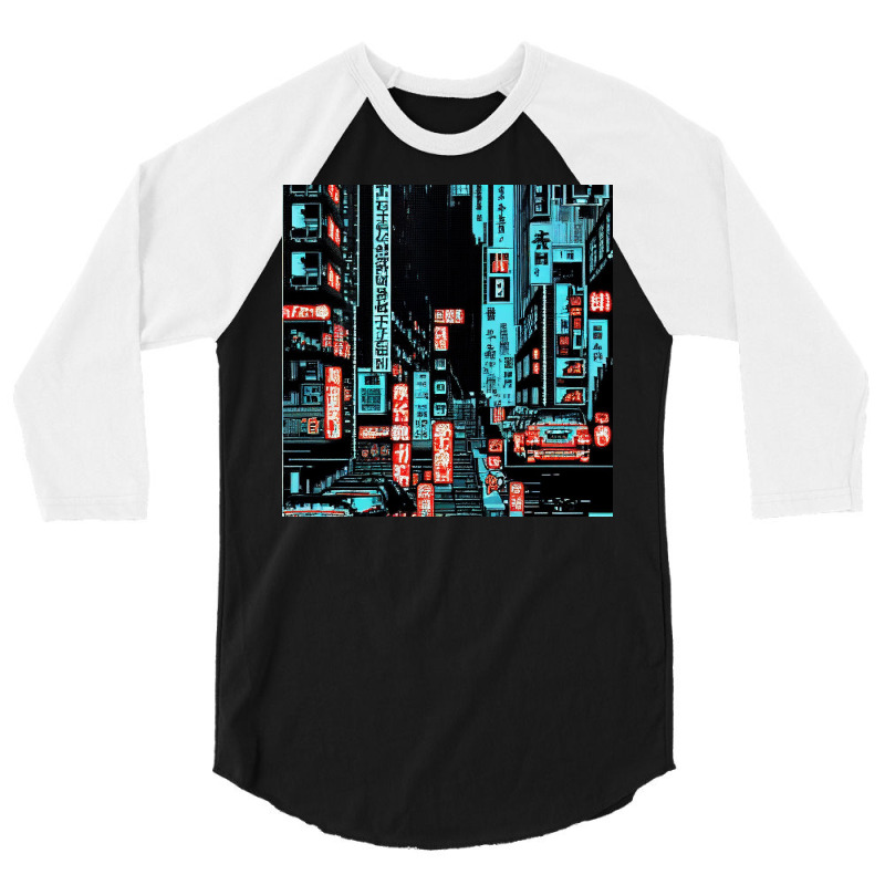 City Life Is Millions Of People 3/4 Sleeve Shirt by TheDol | Artistshot