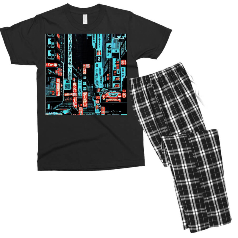 City Life Is Millions Of People Men's T-shirt Pajama Set by TheDol | Artistshot