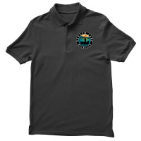 Barnum Lake Fishing Michigan Sunset Men's Polo Shirt | Artistshot