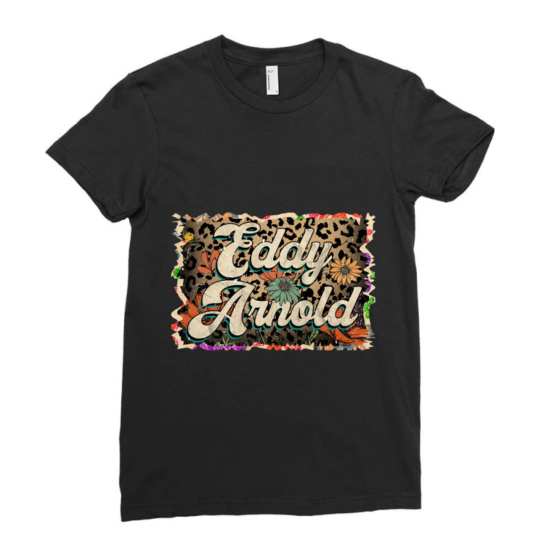 Beautiful Flowers Quest Eddy Proud Name Ladies Fitted T-Shirt by brushdatum98 | Artistshot