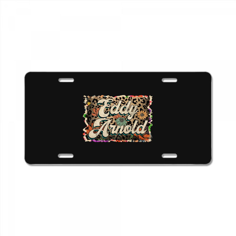 Beautiful Flowers Quest Eddy Proud Name License Plate | Artistshot