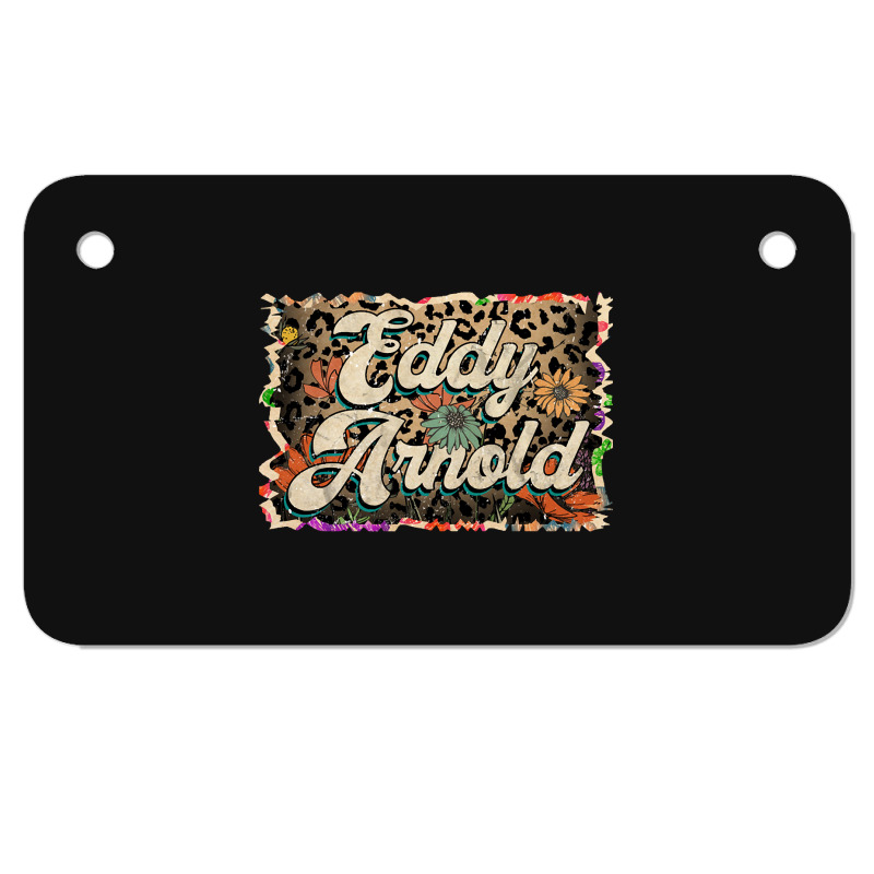 Beautiful Flowers Quest Eddy Proud Name Motorcycle License Plate | Artistshot