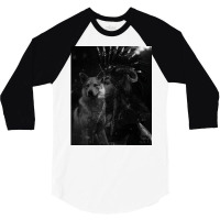 Warrior Wolf  Love 80s 3/4 Sleeve Shirt | Artistshot