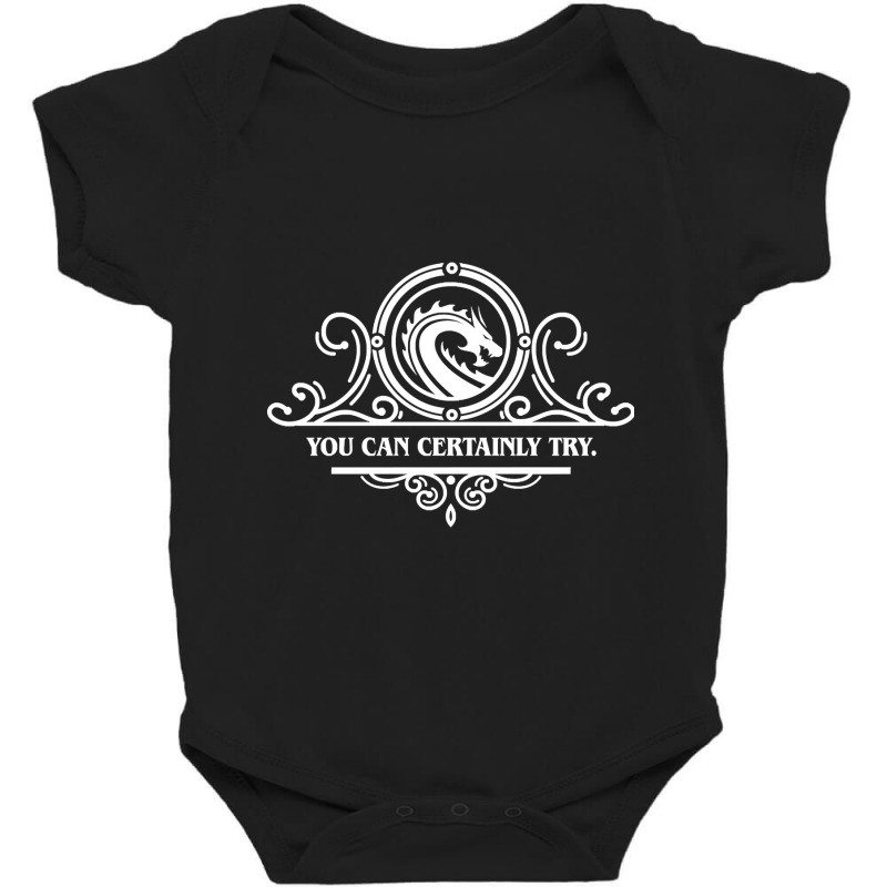 Game Master Quote You Can Certainly Try Baby Bodysuit by damagegerms19 | Artistshot