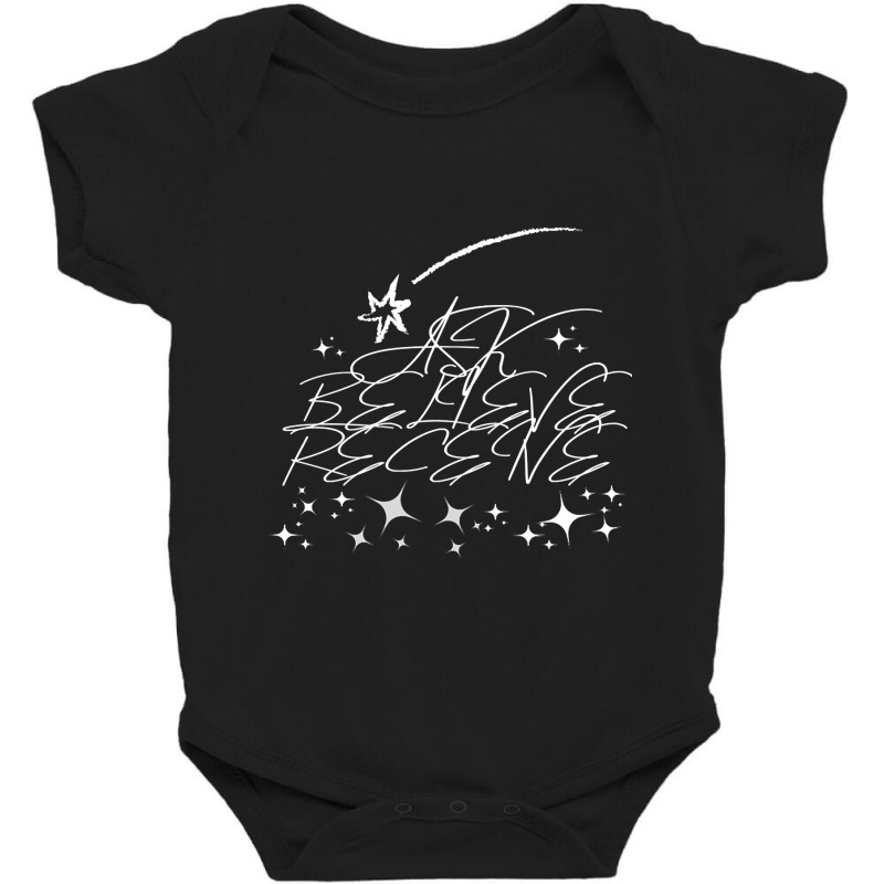 Ask Believe Receive The Concept Of  Law Of Attraction Baby Bodysuit | Artistshot