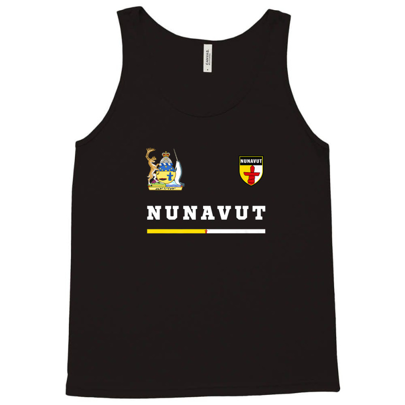 Nunavut Soccer/sports Flag National Pride Gift Tank Top by martiamuracit | Artistshot