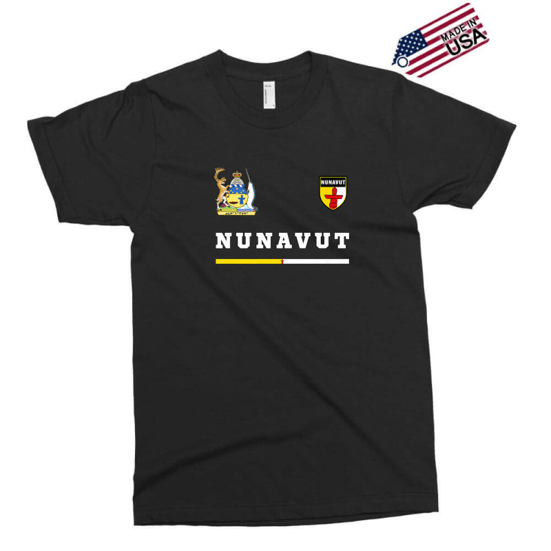 Nunavut Soccer/sports Flag National Pride Gift Exclusive T-shirt by martiamuracit | Artistshot