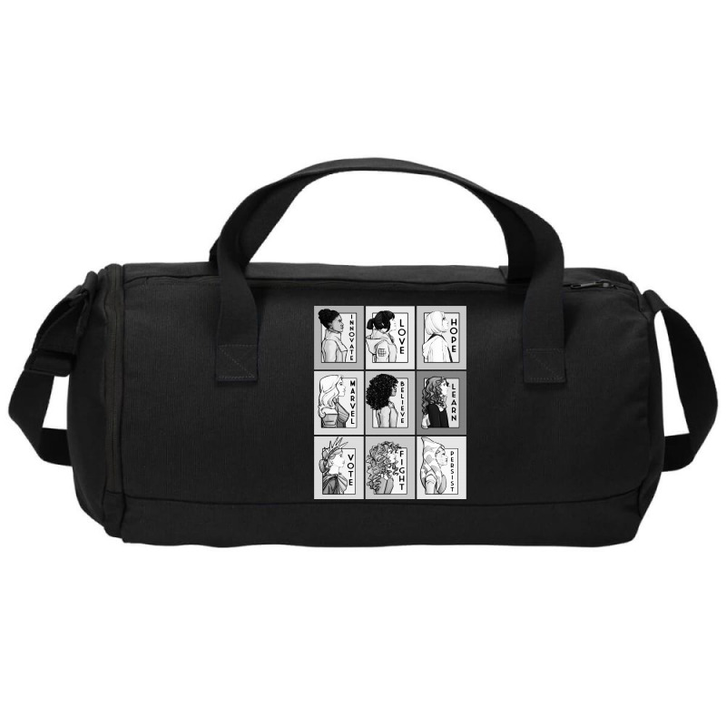 They Are Series Collage Duffel Bag | Artistshot