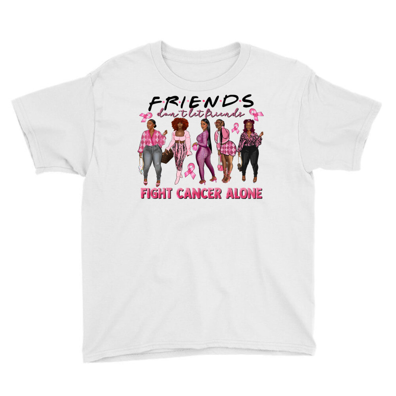 Black Woman Breast Cancer Fight Youth Tee by afrowomandigitalshop@gmail.com | Artistshot