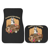 Alaskan Malamute Best Coffee - Dog Owner Coffee Lover Gifts Full Set Car Mats | Artistshot