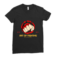 Art Of Fighting Academy Ladies Fitted T-shirt | Artistshot