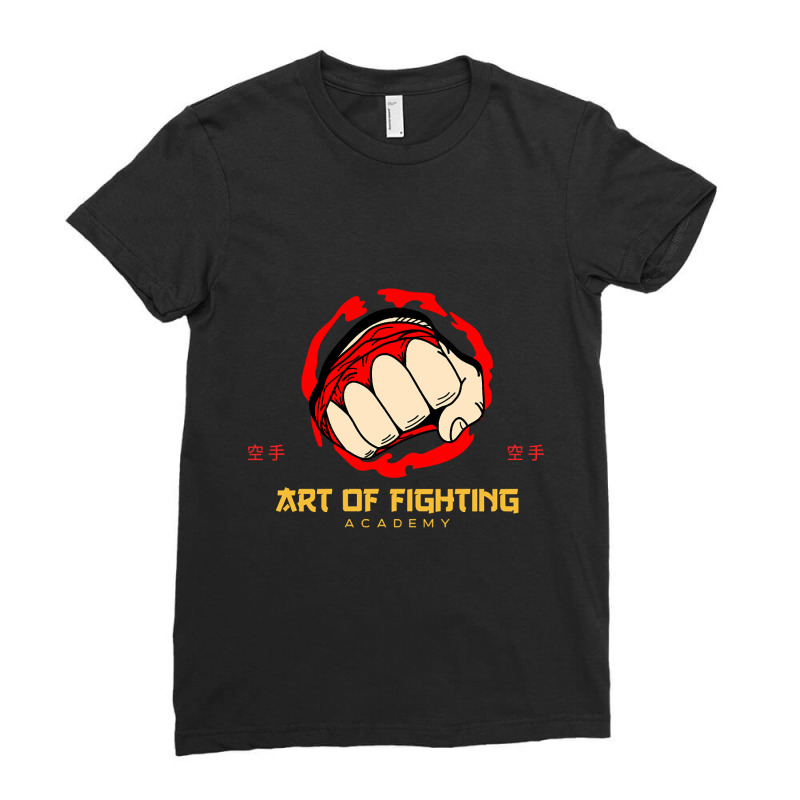 Art Of Fighting Academy Ladies Fitted T-Shirt by rentsabotage035@gmail.com | Artistshot