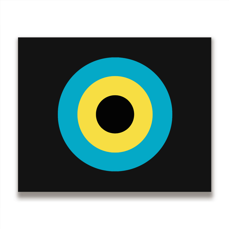 Bahamas Air Force Roundel Metal Print Horizontal | Artistshot