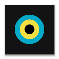 Bahamas Air Force Roundel Metal Print Square | Artistshot