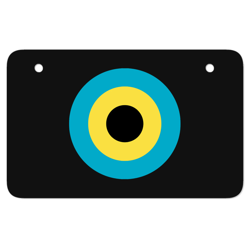 Bahamas Air Force Roundel Atv License Plate | Artistshot