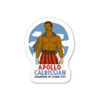 Apollo Calrissian Sticker | Artistshot