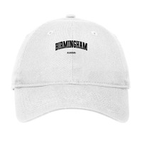 Birmingham Alabama Varsity Style T Shirt Adjustable Cap | Artistshot