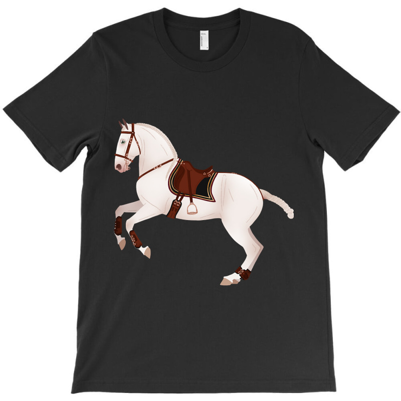 Baroque Andalusian Horse - Equine Rampaige T-shirt | Artistshot