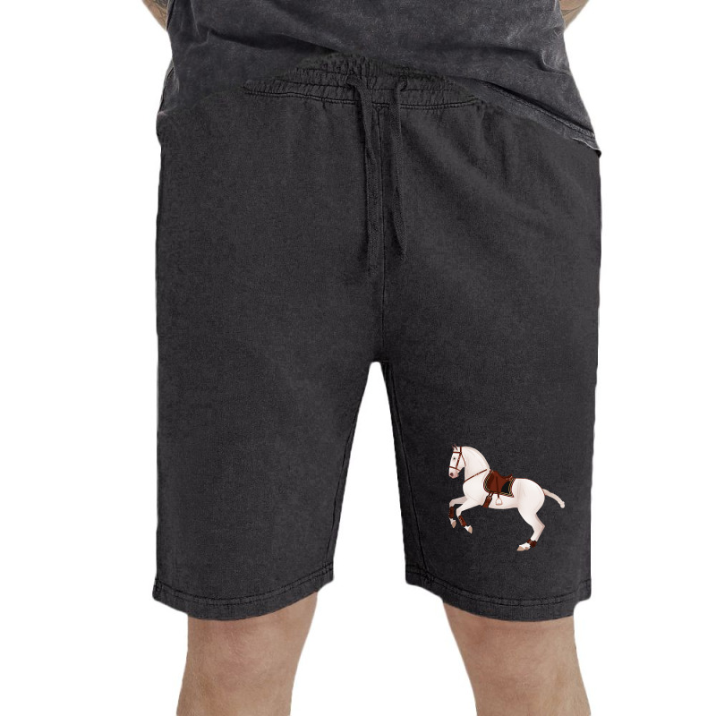 Baroque Andalusian Horse - Equine Rampaige Vintage Short | Artistshot