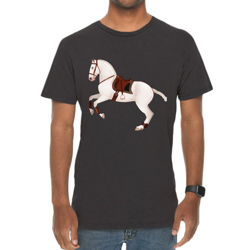 Baroque Andalusian Horse - Equine Rampaige Vintage T-shirt | Artistshot