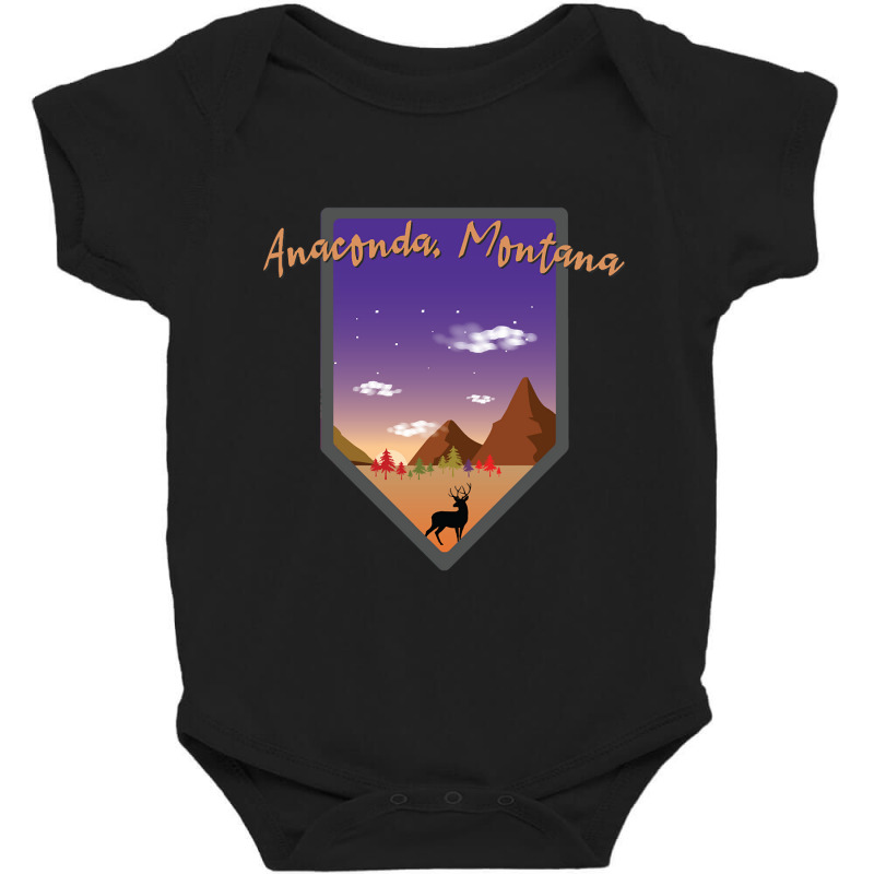 Anaconda Montana-wdemp Baby Bodysuit by kayakbetween30 | Artistshot