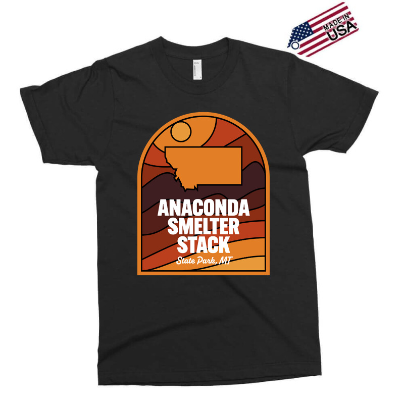 Anaconda Smelter Stack State Park Montana Exclusive T-shirt by kayakbetween30 | Artistshot