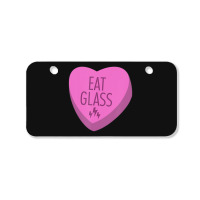 Trending Eat Glass Candy Heart Valentine's Bicycle License Plate | Artistshot