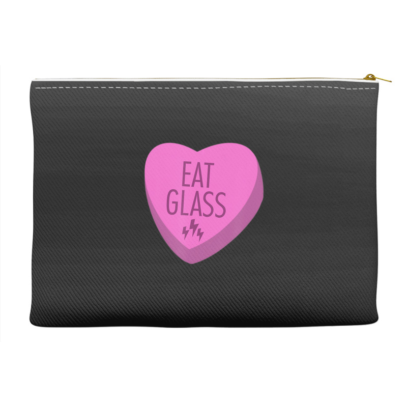 Trending Eat Glass Candy Heart Valentine's Accessory Pouches | Artistshot