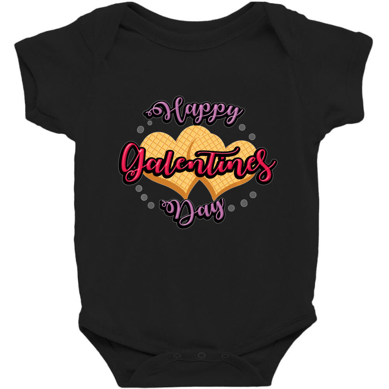 Limited Edition Galentine With Waffles And Girls Happy Galentines Day Baby Bodysuit | Artistshot