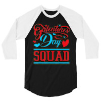 Limited Edition Galentines Day Squad All Women Valentines Day 3/4 Sleeve Shirt | Artistshot