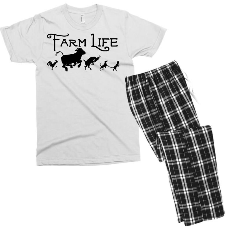 Farm Life Animal Men's T-shirt Pajama Set by indahsari | Artistshot