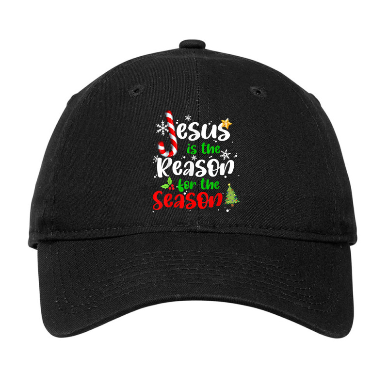 Christian Faith Jesus Is The Reason For The Season X Mas T Shirt Adjustable Cap by l71e1leis | Artistshot