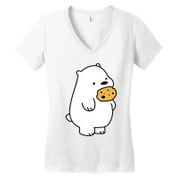 Ice Bear Cookies Women's V-neck T-shirt | Artistshot