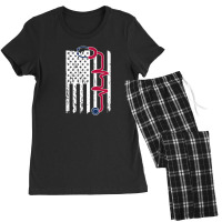 Patriotic American Registered Nurse Usa Flag 4th Of July Women's Pajamas Set | Artistshot