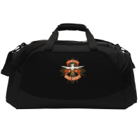 Powered By The Holy Spirit / God Almighty / Blessed Trinity Active Duffel | Artistshot