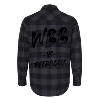 Wbb Dawn Staley Wbb Vs Everybody Dawn Staley V3 Flannel Shirt | Artistshot