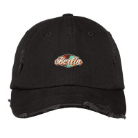 Berlin City Vintage Cap | Artistshot