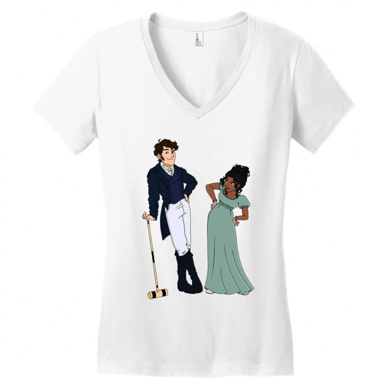 Anthony And Kate Fanart Women's V-Neck T-Shirt by RONALDPOYNTER | Artistshot