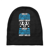 Automotive Painter Car Painter Vehicle Painter-6qb1f Baby Beanies | Artistshot