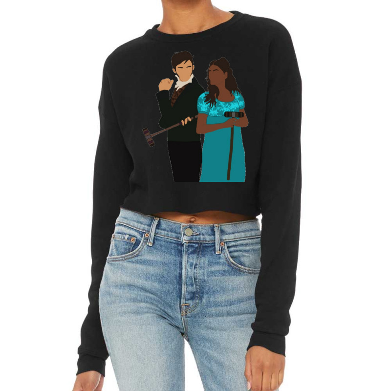 Anthony And Kate Recolored Cropped Sweater by RONALDPOYNTER | Artistshot