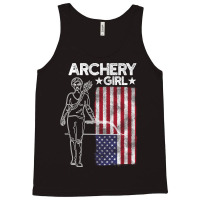 Archery Girl Usa Patriotic Tank Top | Artistshot