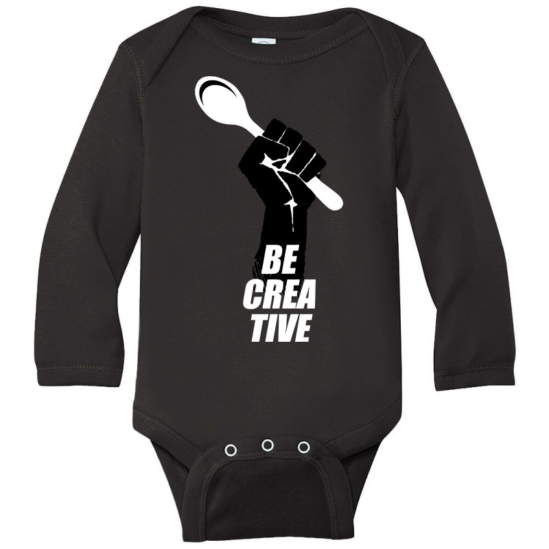 Be Creative - Cooking Lover Long Sleeve Baby Bodysuit by dealgummy642 | Artistshot