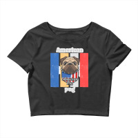 American Pug Dog Lovers T-shirts Crop Top | Artistshot