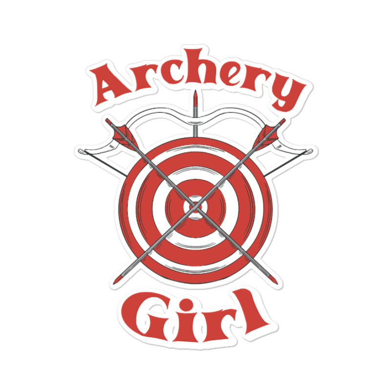 Archery Girl-icdky Sticker | Artistshot