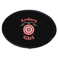 Archery Girl-icdky Oval Patch | Artistshot