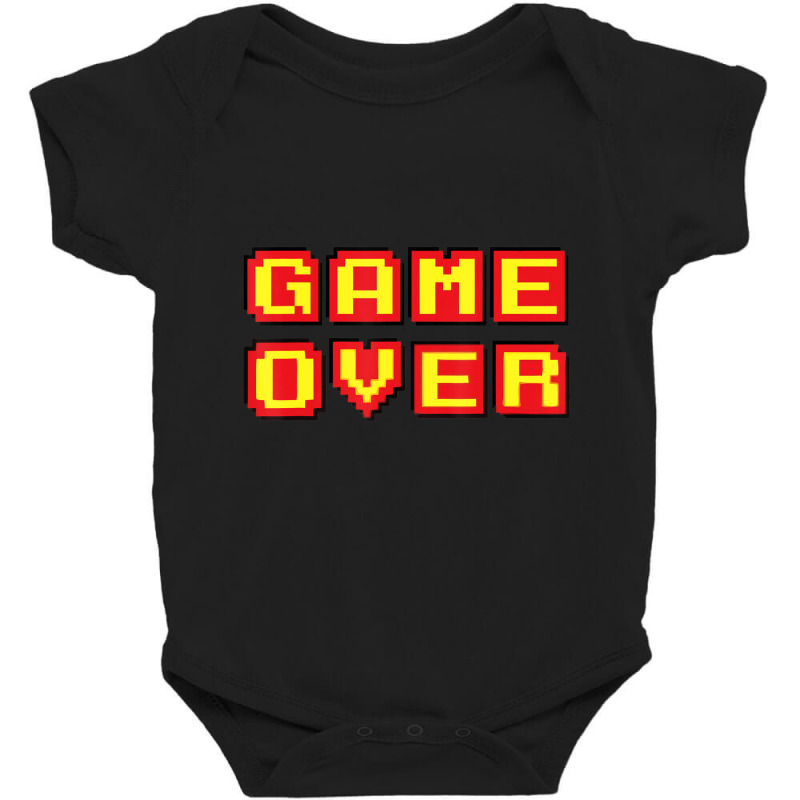 Limited Edition Game Over Vintage Retro Video Games Gaming Arcade Baby Bodysuit by Karyn Love | Artistshot