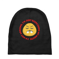 I'm Not Arguing, I'm Just Exercising My Mouth Baby Beanies | Artistshot