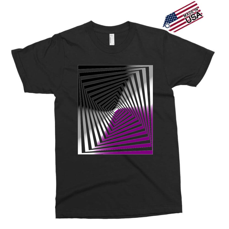 Optical Illusion Art, Asexual Illusion Art Exclusive T-shirt by cryingfamilies16 | Artistshot