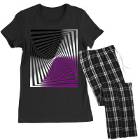 Optical Illusion Art, Asexual Illusion Art Women's Pajamas Set | Artistshot